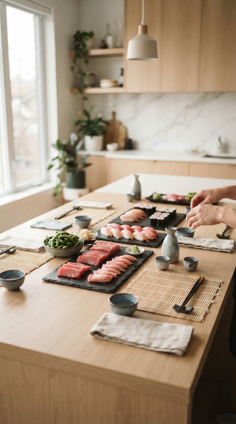 Interactive Sushi and Sake Masterclass