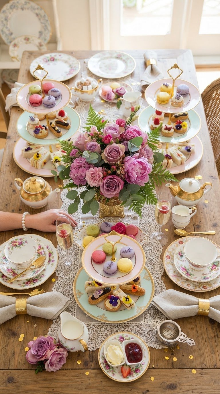High-Tea Salon with a Modern Twist