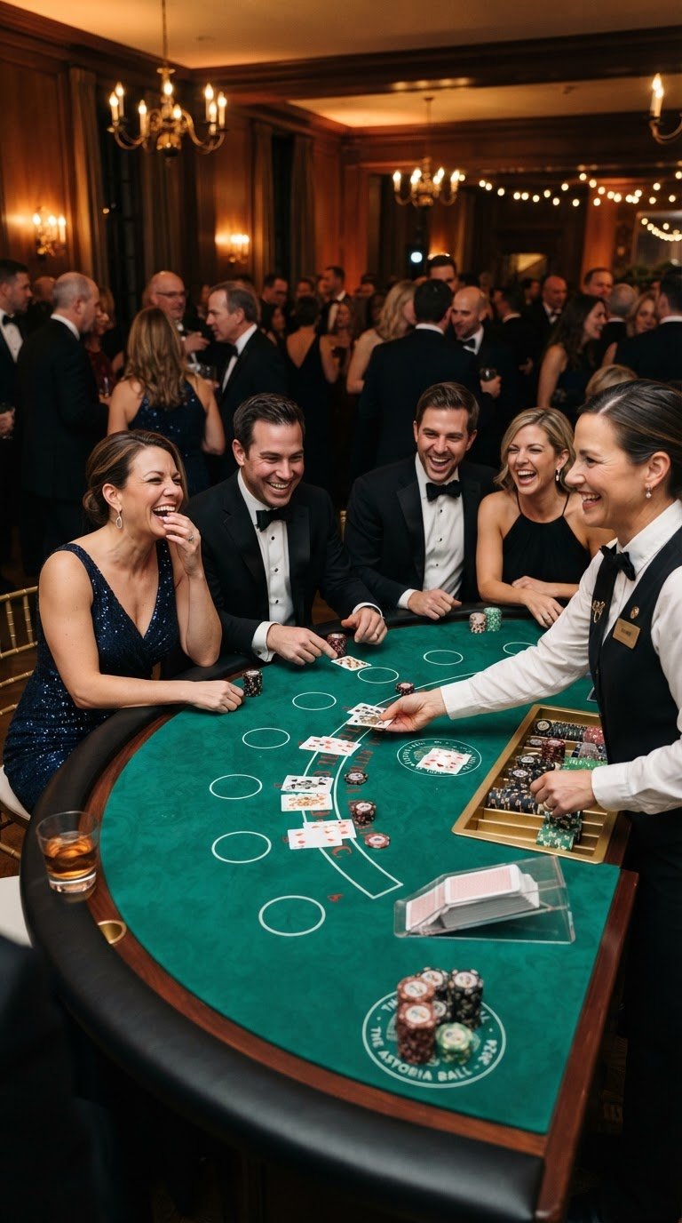 The 'Man Cave' Casino Royale Night