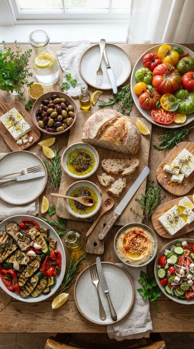 Al Fresco Mediterranean Harvest Feast