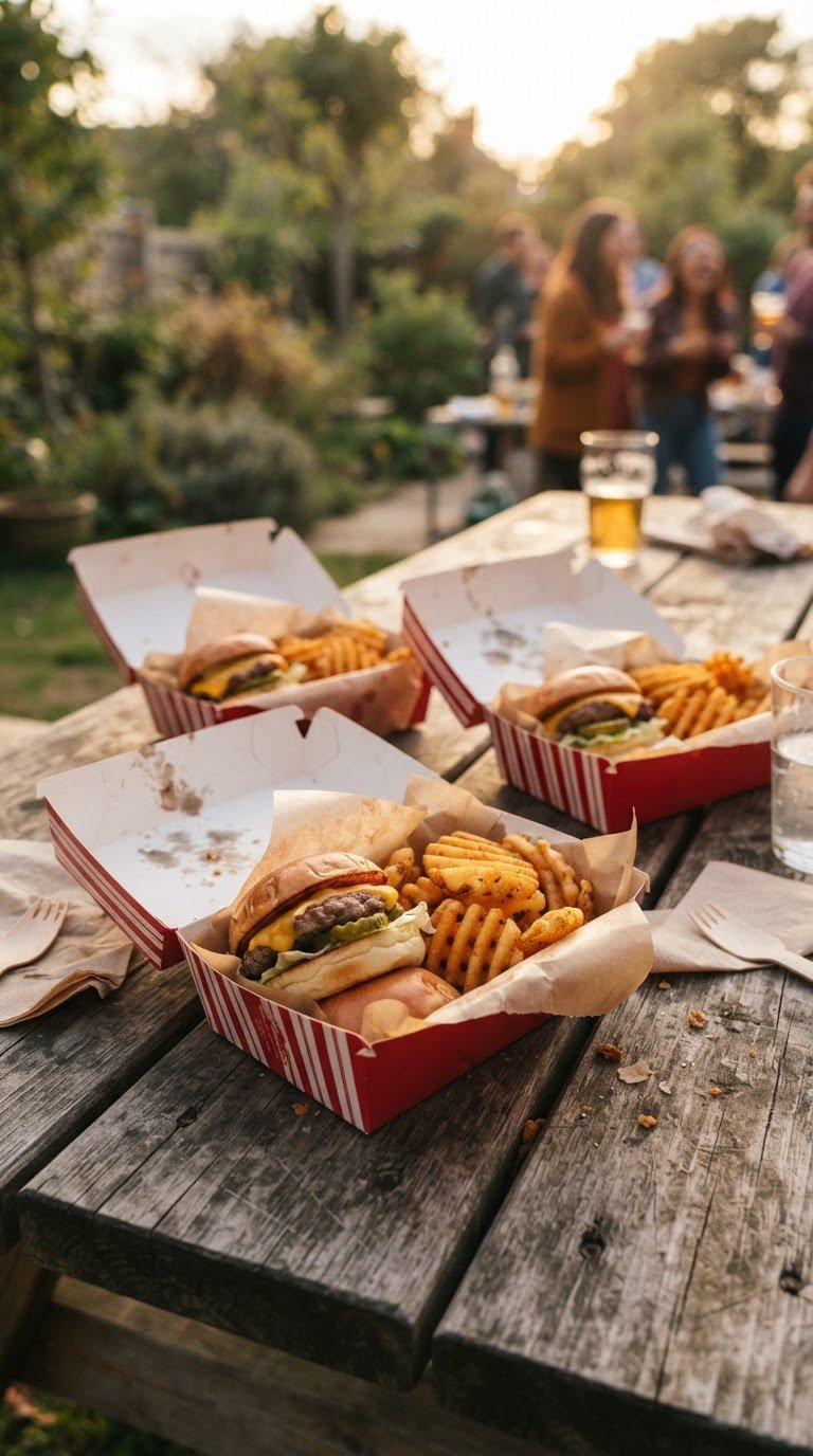 Vintage Concession Wagon Slider Boxes