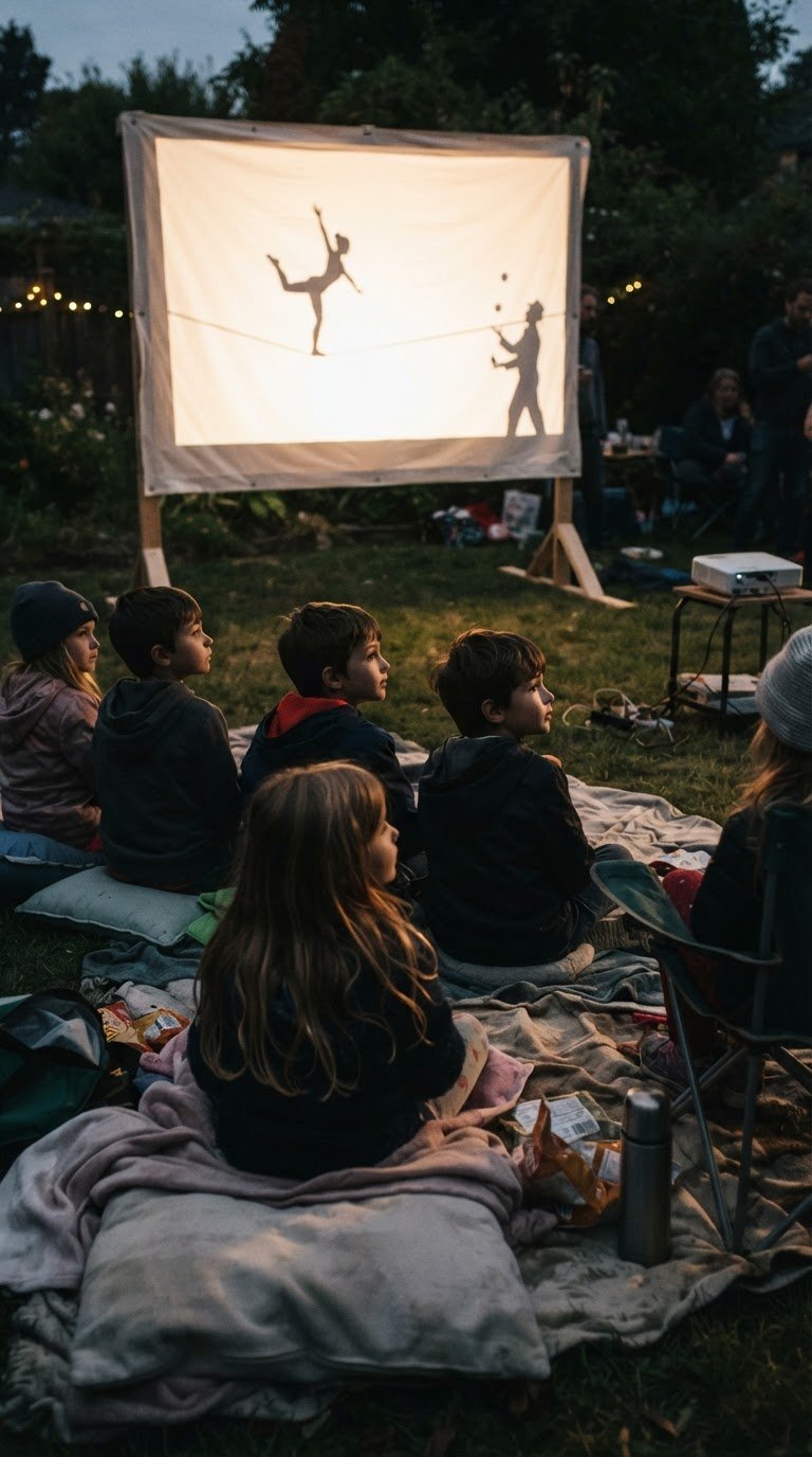 The Canvas-Screen Shadow Acrobat Storytelling Session