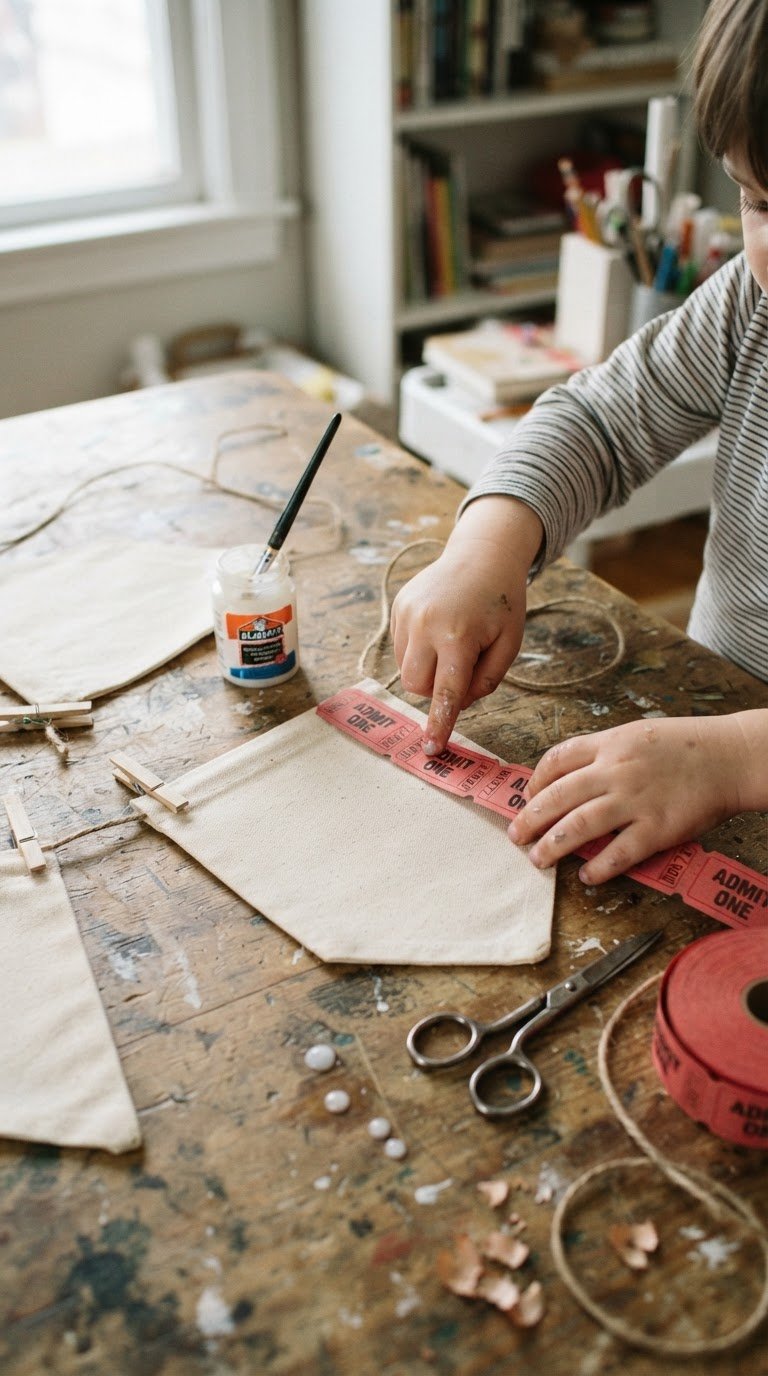 The Roll-Ticket Banner and Flag Maker