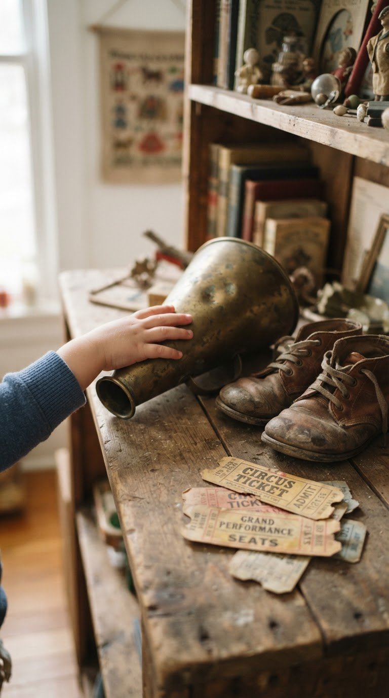 The Curio Cabinet of Circus Wonders Discovery Table