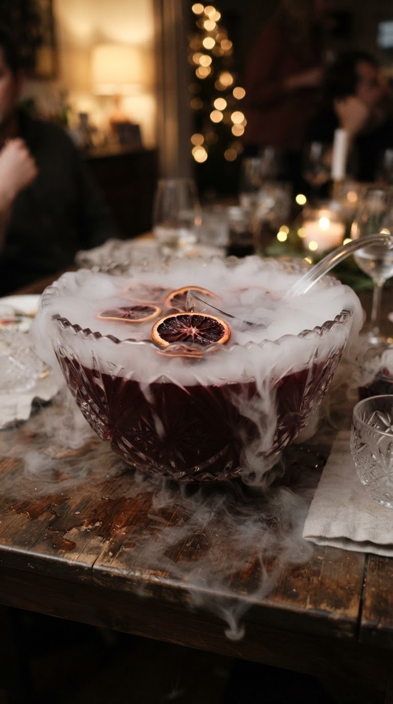 Concocting the Smoked Mezcal Ringmaster Punch