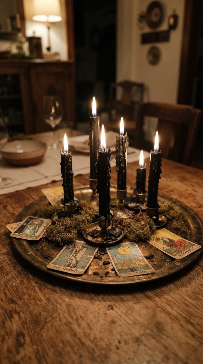 Staging a Dramatic Circus Ring Table Centerpiece