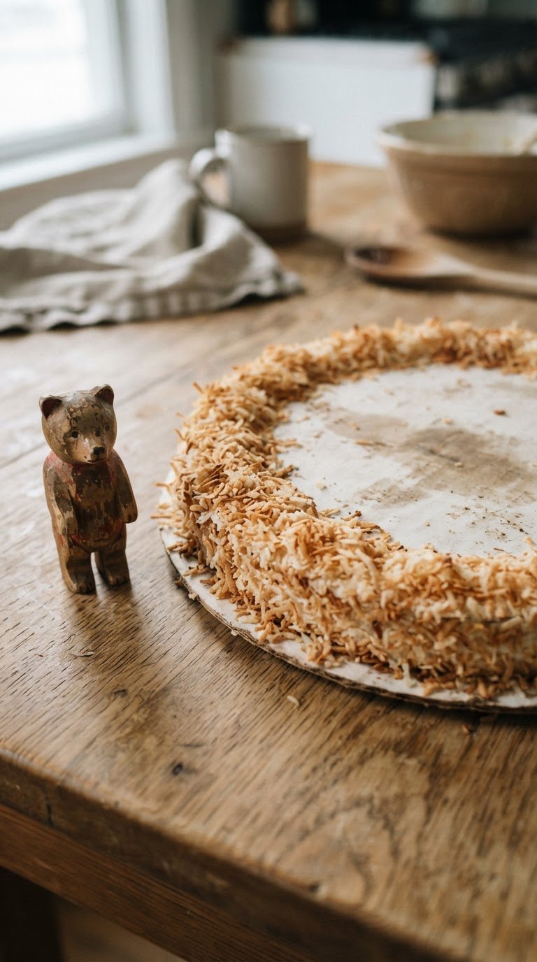 The Toasted-Coconut Sawdust Ring Base