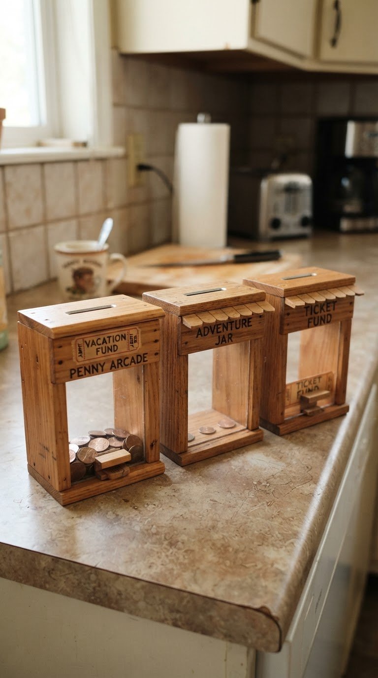 The Admission-Only Wooden Ticket-Booth Bank
