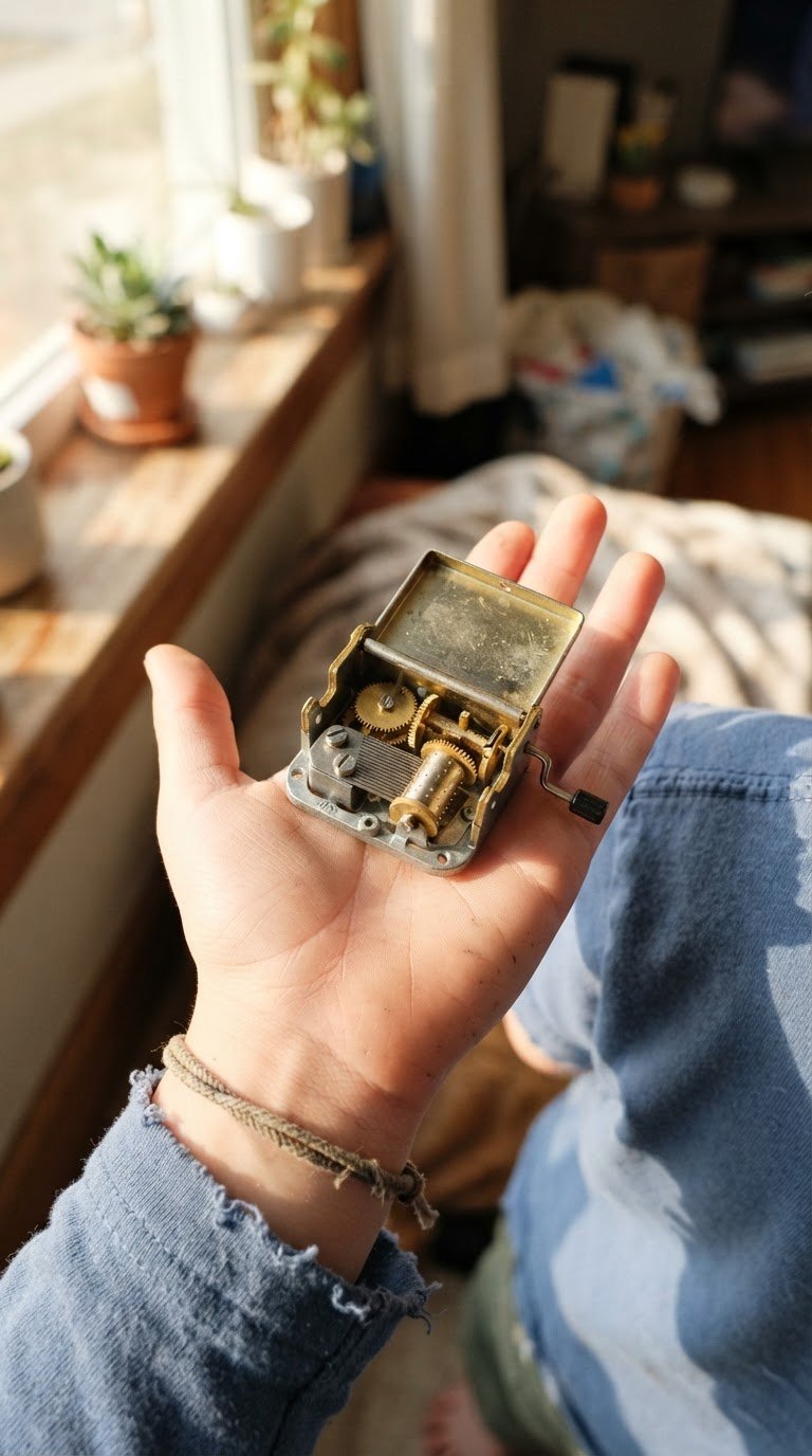 The Calliope's Crank-Operated Micro Music Box