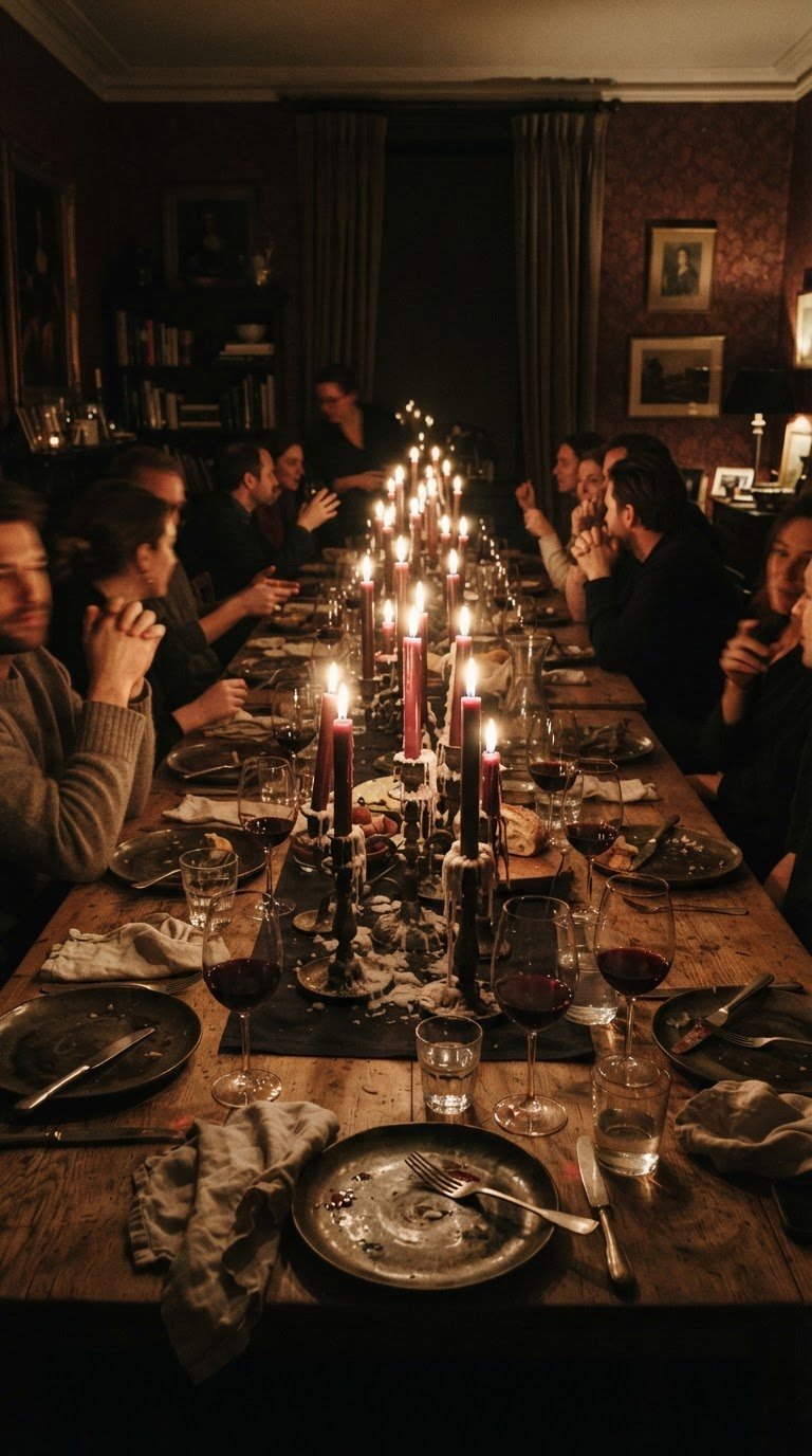 the dramatic gothic vampire dinner party birthday itinerary
