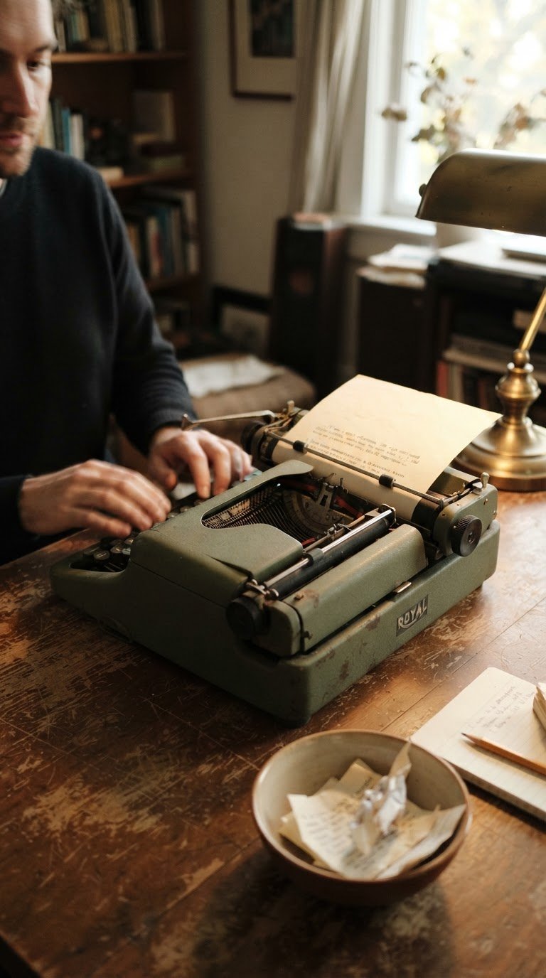 The Live Mechanical Typewriter Fortune Station