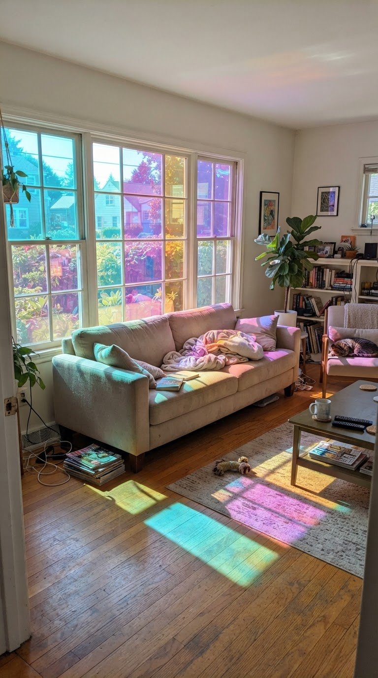 The Holographic Dichroic Film Window Panes