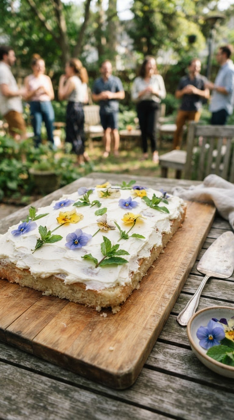 The Pressed Botanical Flower-Patch Slab