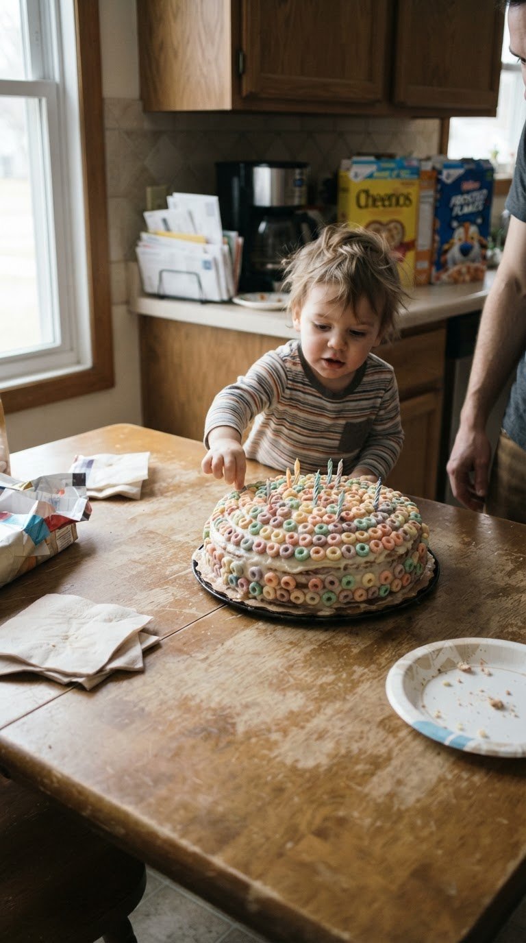 The Retro Cereal Ring Mosaic