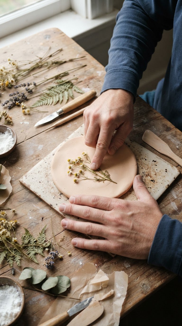 The Pastel Botanical Clay-Press Workshop